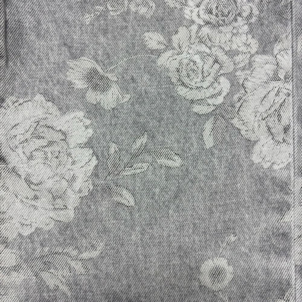 Gap Jeans Girls 16 Girlfriend Floral Print Adjustable Waist Mid Rise Girly BOHO